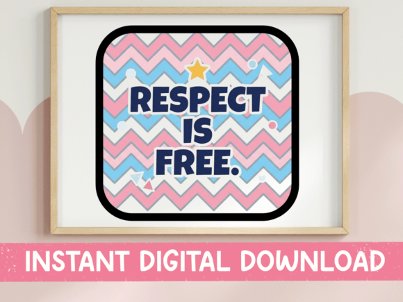 Respect is Free Trans Pride Sticker Graphics