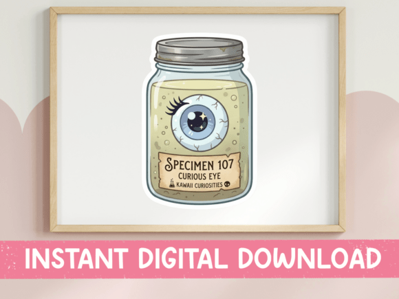 Specimen 107 Curious Eye SVG: Graphics for T-Shirt Designs & More